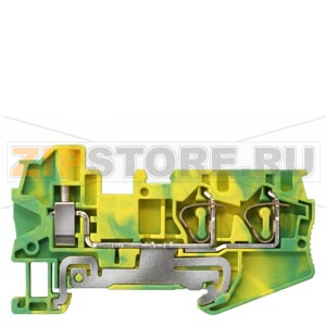 КЛЕММА PE ГИБРИДНАЯ 1 ВИНТ. И 2 ПРУЖИН. ТОЧКИ, СЕЧЕНИЕ: 0.08 - 4 MM2, ШИРИНА: 5.2 MM, ЗЕЛЕНО-ЖЕЛТАЯ Siemens 8WH2103-3BG07 