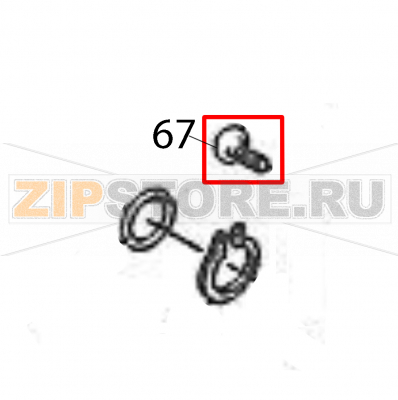 Flat head p-tap screw Sato M84Pro Flat head p-tap screw Sato M84ProЗапчасть на деталировке под номером: 67Название запчасти на английском языке: Flat head p-tap screw Sato M84Pro.