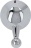 KNOB CHROME-PLATED HOT PLATE CANDY