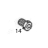Motor pulley (16) Sato M84Pro