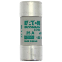Предохранитель, 25 A, AC 690 В, 80 кА, 22x58 мм, aM, IEC Eaton CYLINDRICAL FUSE 22x58 25A AM 69