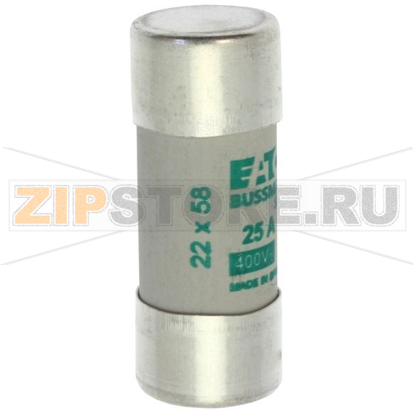 Предохранитель, 25 A, AC 690 В, 80 кА, 22x58 мм, aM, IEC Eaton CYLINDRICAL FUSE 22x58 25A AM 69 