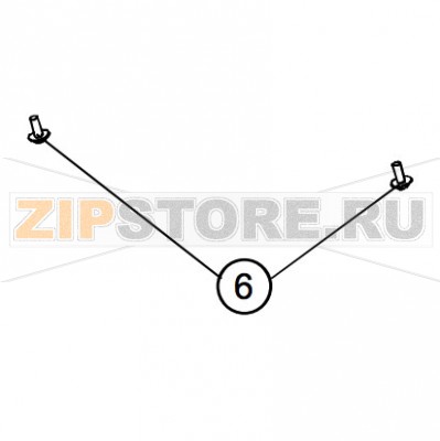 Винт (40PK) 3 X 8 принтера Datamax E-4305A, E-4305P, E-4305L Mark III Саморез (40PK) 3 X 8 принтера Datamax E-4305A, E-4305P, E-4305L Mark IIIЗапчасть на сборочном чертеже под номером: 6Название запчасти Datamax на английском языке: (40PK) Tapping Screw 3 X 8