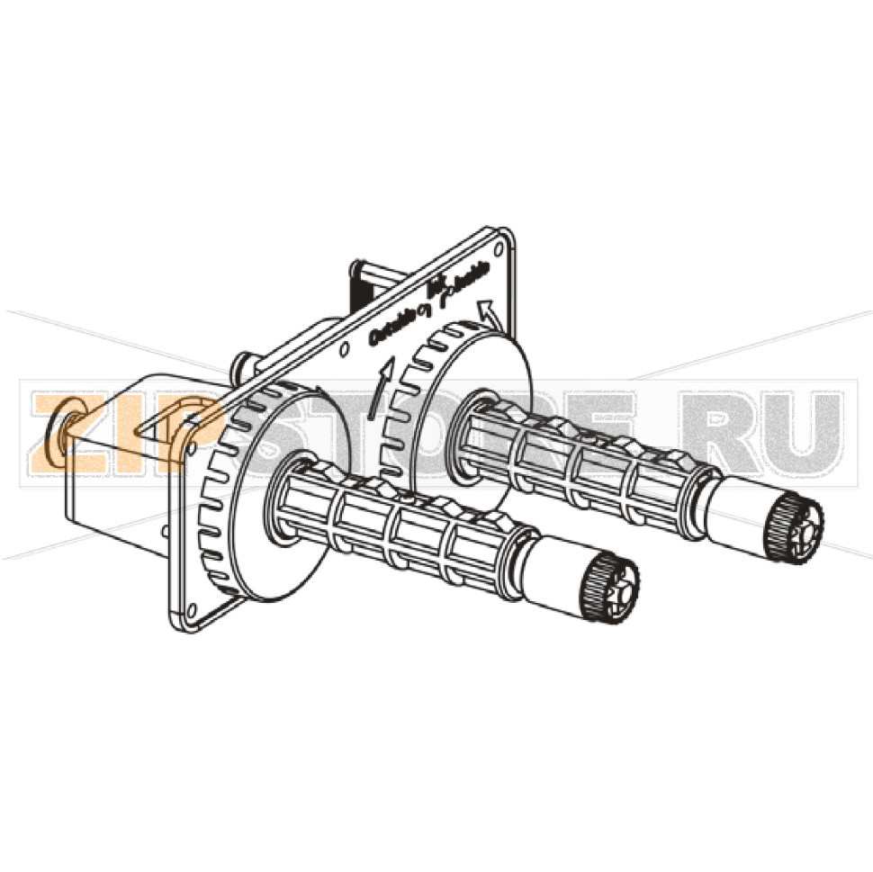 Модуль подачи риббона Godex EZ-2300 plus Модуль подачи риббона для принтера этикеток Godex EZ-2300 plus