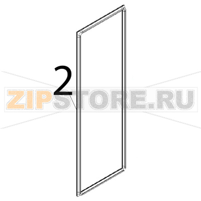 Guarnizione facciata Angelo Po FX201G3 Guarnizione facciata Angelo Po FX201G3Запчасть на деталировке под номером: 2