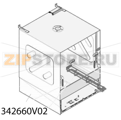 Ass.carr. &quot;RCD+ADD&quot; Comenda PF45 Ass.carr. "RCD+ADD" Comenda PF45Запчасть на деталировке под номером: 342660V02
