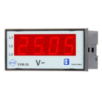 Вольтметр 110/230 В/AC, 10-600 В/AC Entes EVM-3S-48