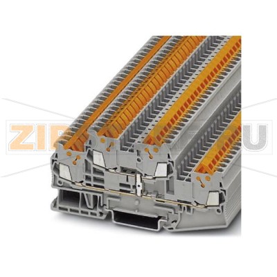 Проходные клеммы Phoenix Contact QTTCB 1,5-PV Сечение:  0,25 мм² - 1,5 мм², AWG: 24 - 16, Тип подключения: Быстрое подключение, Ширина: 5,2 мм, Цвет: cерый, Тип монтажа: NS 35/7,5, NS 35/15.Минимальный заказ: 50 шт.Упаковка: 50 шт.
