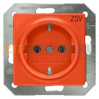 DELTA I-SYSTEM ОРАНЖЕВЫЙ РОЗЕТКА SCHUKO (ZSV) 10A DC/16А AC 250В C ЗАЩИТНЫМ КОНТАКТОМ C БЕЗРЕЗЬБОВЫМИ КОНТАКТНЫМИ ЗАЖИМАМИЭЛ.-МЕХ. ЧАСТЬ Siemens 5UB1911