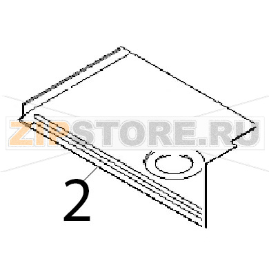 Suola forno Angelo Po 1G1FA0G Suola forno Angelo Po 1G1FA0GЗапчасть на деталировке под номером: 2