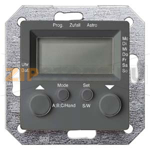 DELTA I-SYSTEM КОНТРОЛЛЕР ЖАЛЮЗИ КОМФОРТ МОНТИРУЕМЫЙ ПОД ШТУКАТУРКУ КАРБОНОВЫЙ МЕТАЛЛИК 55X55MM Siemens 5TC1525 