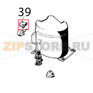 Relay Ugolini Arctic Compact 8/4 Relay Ugolini Arctic Compact 8/4Запчасть на деталировке под номером: 39