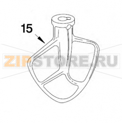 Beater, Flat KitchenAid K5 Beater, Flat KitchenAid K5

Запчасть на сборочном чертеже под номером: 15

Название запчасти KitchenAid на английском языке: Beater, Flat KitchenAid K5