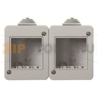 Коробка для открытой установки на 4 модуля, IP40 ABB 2CLA329210N1101