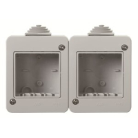 Коробка для открытой установки на 4 модуля, IP40 ABB 2CLA329210N1101