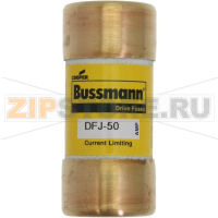 Предохранитель, 500 A, AC 600 В, DC 450 В, 200 кА, 66x203 мм, J, UL, CSA Eaton DRIVE FUSE DFJ-500