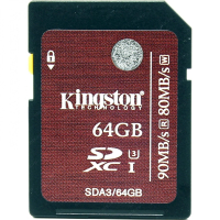 Карта памяти 64 Гб Kingston SDA3-64GB