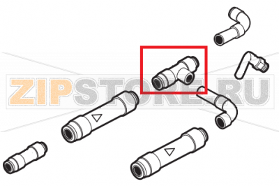 T middling pipe fitting d.10 until week 27/2014 (4/7/2014) Lainox NAEB101R       T middling pipe fitting d.10 until week 27/2014 (4/7/2014) Lainox NAEB101RЗапчасть на сборочном чертеже под номером: 9Название запчасти на английском&nbsp;языке: T middling pipe fitting d.10 until week 27/2014 (4/7/2014) Lainox NAEB101R
