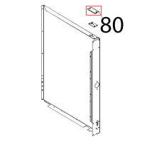 Piastrina coprifori Unox XVC 504