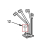 Screw, Self Tapping 4−40 X 5/16 KitchenAid KSM103