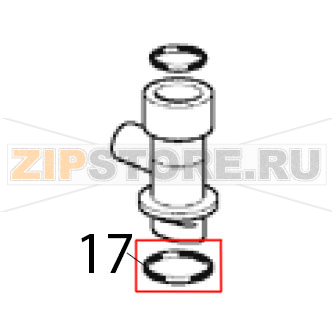 O-Ring Scotsman AC 56 O-Ring Scotsman AC 56Запчасть на деталировке под номером: 17