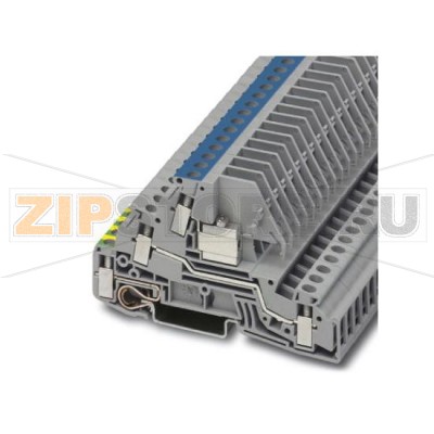 Монтажные многоярусные клеммы Phoenix Contact PIK 4-PE/L/NT Винтовые зажимы, Сечение:  0,2 мм² - 4 мм², AWG: 24 - 12, Ширина: 6,2 мм, Цвет: cерый, Тип монтажа: NS 35/7,5, NS 35/15.Минимальный заказ: 50 шт.Упаковка: 50 шт.