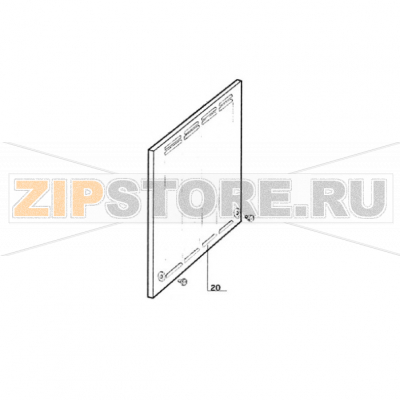 Side panel Ugolini HT 10/4 Side panel Ugolini HT 10/4

Запчасть на сборочном чертеже под номером: 20

Название запчасти Ugolini на английском языке: Side panel Ugolini HT 10/4