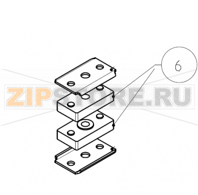 Gommino antivibrazione Imesa LM 23                    Gommino antivibrazione Imesa LM 23Запчасть на сборочном чертеже под номером: 6Название запчасти на итальянском языке: Gommino antivibrazione Imesa LM 23