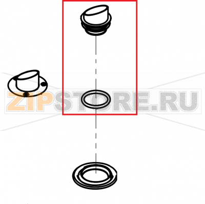 Suction relief device complete P2 P3 CONVOTHERM OES 10.10     Suction relief device complete P2 P3 CONVOTHERM OES 10.10Запчасть на сборочном чертеже под номером: 279Название запчасти на английском&nbsp;языке: Suction relief device complete P2 P3 CONVOTHERM OES 10.10