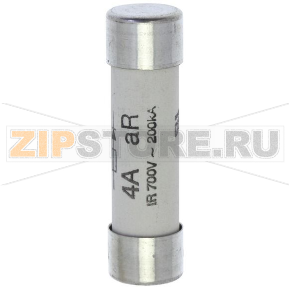 Предохранитель, 4 A, AC 700 В, 200 кА, 14x51 мм, aR, UL Eaton 700V 4AMP S/COND FERRULE 14x50 MM 