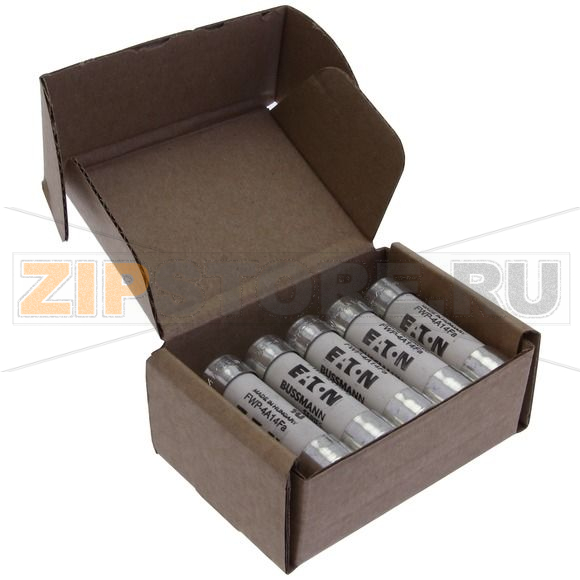 Предохранитель, 4 A, AC 700 В, 200 кА, 14x51 мм, aR, UL Eaton 700V 4AMP S/COND FERRULE 14x50 MM 
