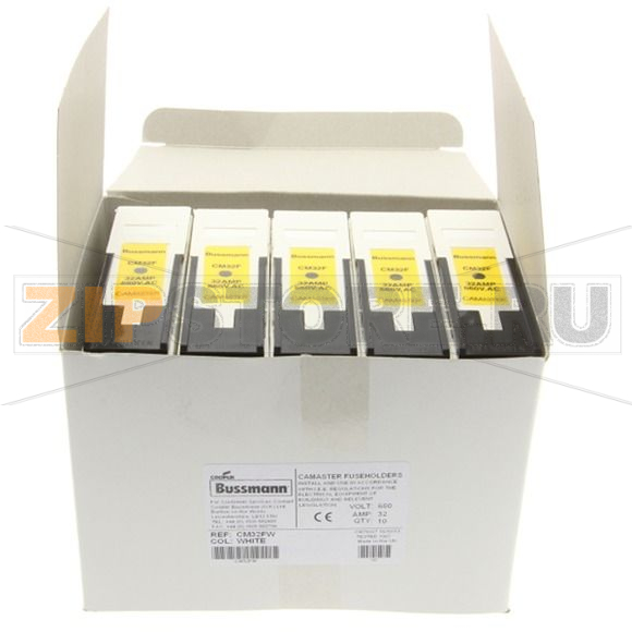 Держатель предохранителей, 32 A, AC 690 В, BS88/A2, 1P, BS Eaton 32A 660V WHT F/HOLD(10)1.8KG 