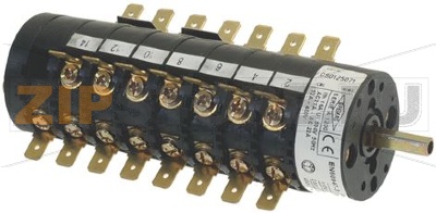 0-5-ПОЗИЦИОННЫЙ СЕЛЕКТОРНЫЙ ПЕРЕКЛЮЧАТЕЛЬ 12 A 400 В 