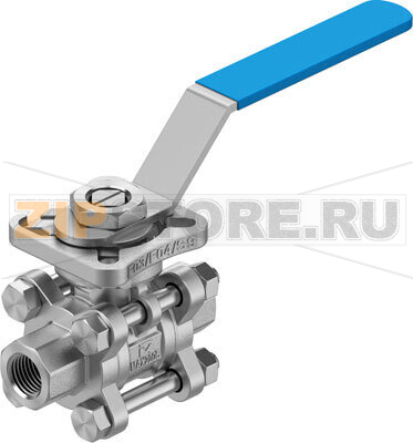 Кран шаровой Festo VZBE-1/4-T-63-T-2-F0304-M-V15V15 