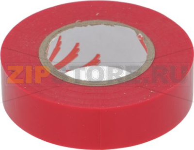 КРАСНАЯ ИЗОЛЕНТА ИЗ ПВХ 20 М 