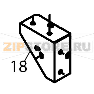 Amarre pata Fagor ECO-200 Amarre pata Fagor ECO-200Запчасть на деталировке под номером: 18Название запчасти Fagor на английском языке: Amarre pata ECO-200.