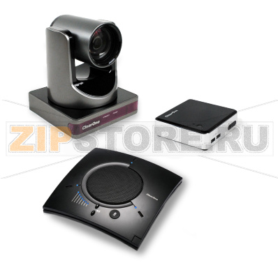 ClearOne COLLABORATE Live 300. Комплект ВКС в составе: COLLABORATE Live C300 Codec; UNITE 150 PTZ-камера с 12-кратным оптическим зумом, 1080P30 Full HD, USB; Спикерфон CHAT 150C; Облачная лицензия COLLABORATE SPACE Pro 10. Активация клиента Skype для бизн 