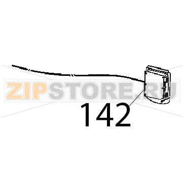 Connection and reset point RJ45 Unox XB 895 Connection and reset point RJ45 Unox XB 895Запчасть на деталировке под номером: 142