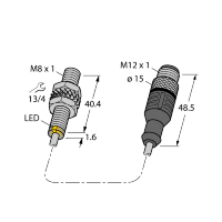 Датчик магнитного поля Turck BIM-EG08-Y1X-2-RS4.21T/S90