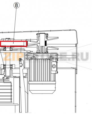 Drive pulley  Sigma BM 20 Drive pulley&nbsp;BM 20Запчасть на сборочном чертеже под номером: 8Название запчасти Sigma на итальянском языке: Drive pulley Sigma BM 20