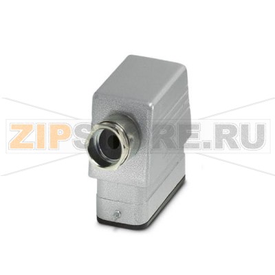 Корпус с кабельным сальником Phoenix Contact HC-D 15-TFL-66/M1PG16S крепление производится одной защелкой, высота 66 мм, с резьбовым соединением, 1x Pg16, подключение кабеля сбоку.Минимальный заказ: 10 шт.Упаковка: 10 шт.