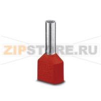 Кабельный наконечник Phoenix Contact AI-TWIN 2X10  -14 RD