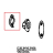 Ct Bt right door spring latch cov Unox XBC 405E