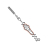 Perno x valvola in plastica Saeco Royal Classic