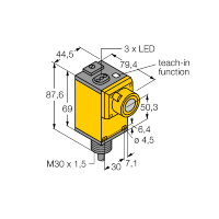 Датчик ультразвуковой Turck Q45UBB63BC