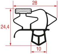УПЛОТНИТЕЛЬ 1481Х625 ММ
