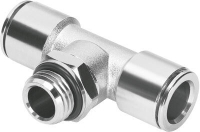 Тройник цанговый с резьбой Festo NPQM-T-G38-Q8-P10