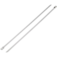 Стяжка кабельная 152 мм, серебристая, 1 шт TRU Components TC-BST-152203