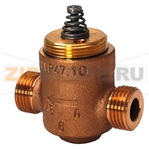 VVP47.20-4 - 2-ходовые седельные клапаны, внешняя резьба, PN16, DN20, kvs 4 Siemens VVP47.20-4 