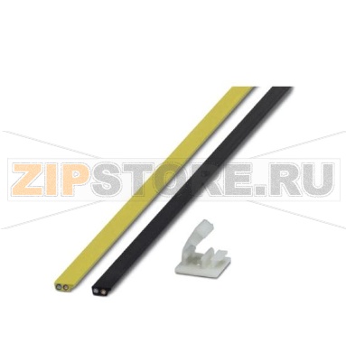 Зажим для плоского кабеля Phoenix Contact ASI CC FIX FCAB для модуля AS-i.Минимальный заказ: 20 шт.Упаковка: 20 шт.